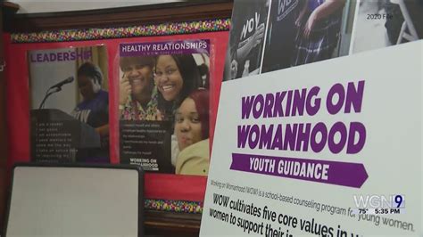 Working on Womanhood: How a non-profit is giving young women tools to boost their mental health and academic success